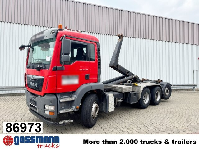 MAN TGA 35.400 8X4-4 BL, Lenk-/Liftachse - 吊钩升降车:图1 MAN TGA 35.400 8X4-4 BL, Lenk-/Liftachse - 吊钩升降车:图1