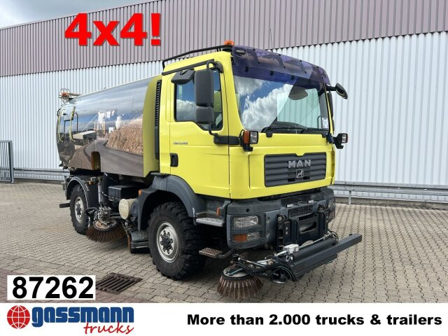 MAN TGM 13.280 4X4 BL, Kehhrmaschine Nothelfer Kobit - 道路清扫机:图1 MAN TGM 13.280 4X4 BL, Kehhrmaschine Nothelfer Kobit - 道路清扫机:图1