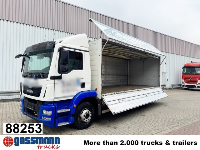 MAN TGM 15.250 4x2 LL, Getränkekoffer, Navi - 厢式卡车:图1 MAN TGM 15.250 4x2 LL, Getränkekoffer, Navi - 厢式卡车:图1