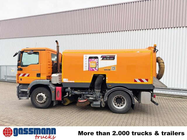 MAN TGM 18.250 4X2 BB, Kehrmaschine Brock SL200/2 - 道路清扫机:图2 MAN TGM 18.250 4X2 BB, Kehrmaschine Brock SL200/2 - 道路清扫机:图2