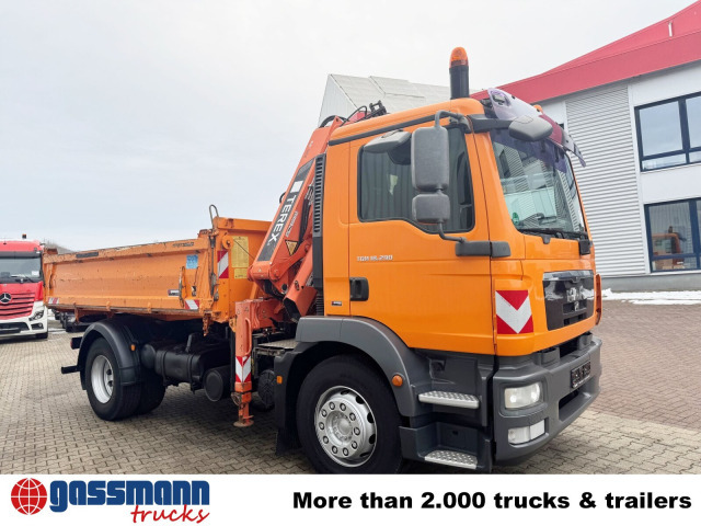 翻斗车, 起重车 MAN TGM 18.290 4X2 BB mit Kran Atlas AK 92.2-A2,：图10