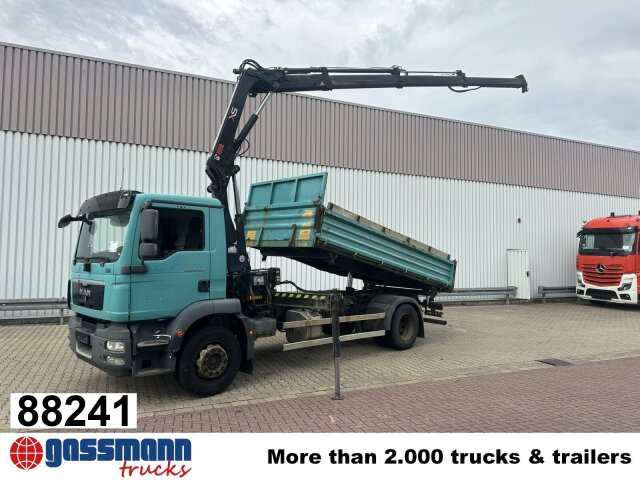 MAN TGM 18.290 4x2 LL, EEV, Kran Hiab XS 111 ES-3 - 翻斗车, 起重车:图1 MAN TGM 18.290 4x2 LL, EEV, Kran Hiab XS 111 ES-3 - 翻斗车, 起重车:图1