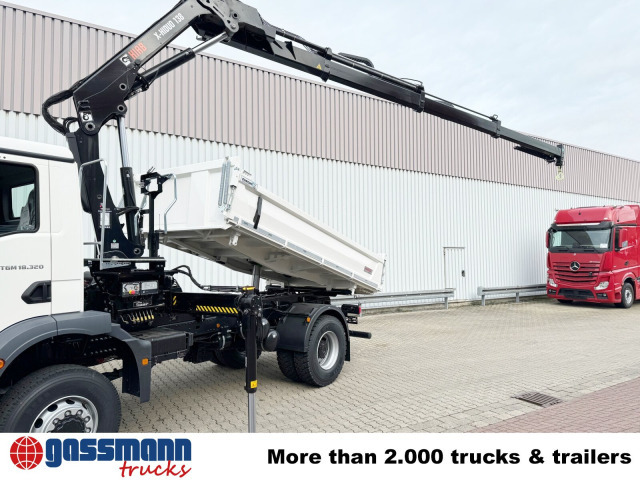 MAN TGM 18.320 4X4 BB CH mit Kran Hiab X-HiDuo - 翻斗车, 起重车:图2 MAN TGM 18.320 4X4 BB CH mit Kran Hiab X-HiDuo - 翻斗车, 起重车:图2