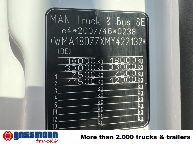MAN TGM 18.320 4x2 BL, Hiab Tele-Absetzanlage, Funk - 箕斗装载车:图3 MAN TGM 18.320 4x2 BL, Hiab Tele-Absetzanlage, Funk - 箕斗装载车:图3