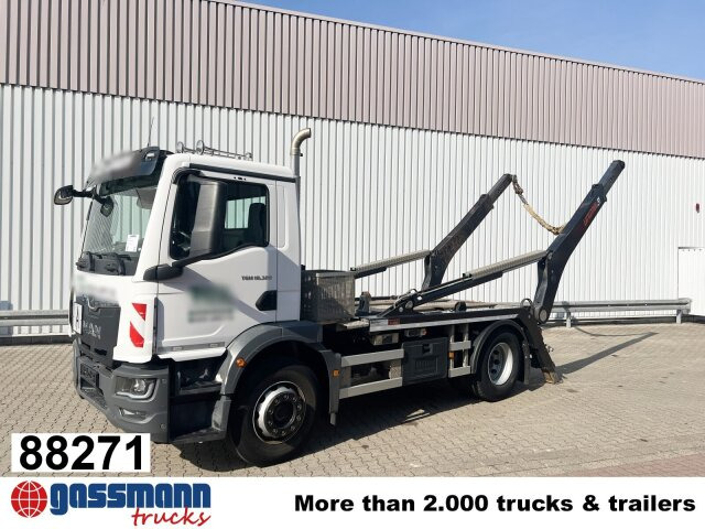 MAN TGM 18.320 4x2 BL, Hiab Tele-Absetzanlage, Funk - 箕斗装载车:图1 MAN TGM 18.320 4x2 BL, Hiab Tele-Absetzanlage, Funk - 箕斗装载车:图1