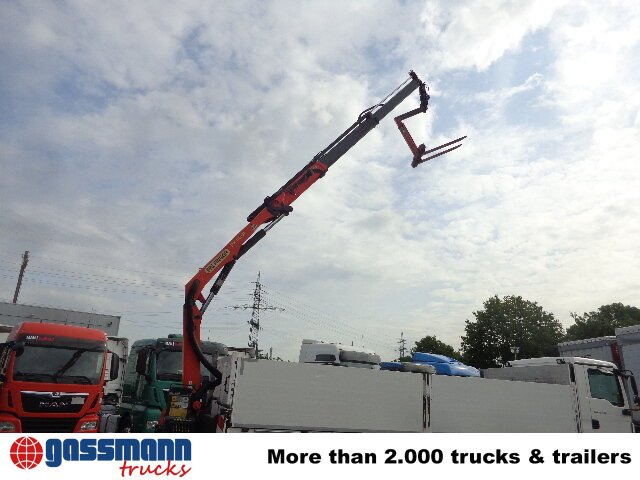 栏板式/ 平板卡车, 起重车 MAN TGM 26.340 6x2-4 LL,Lenk-Liftachse, Heckkran,：图12