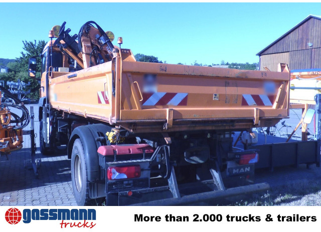 MAN TGS 18.320 4x4 BB, Winterdienstausstattung, Kran - 翻斗车, 起重车:图2 MAN TGS 18.320 4x4 BB, Winterdienstausstattung, Kran - 翻斗车, 起重车:图2