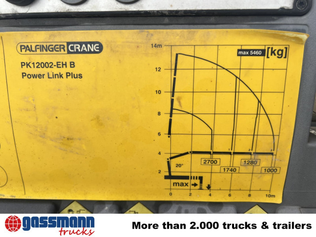 MAN TGS 18.400 4X2 BL, Kran PK 12002-EH B Funk, 2x - 栏板式/ 平板卡车, 起重车:图4 MAN TGS 18.400 4X2 BL, Kran PK 12002-EH B Funk, 2x - 栏板式/ 平板卡车, 起重车:图4