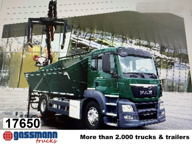 MAN TGS 18.400 4x2 BL, Intarder, Heckkran Terex - 翻斗车, 起重车:图1 MAN TGS 18.400 4x2 BL, Intarder, Heckkran Terex - 翻斗车, 起重车:图1