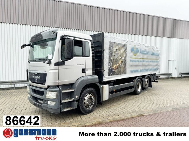 MAN TGS 26.360 6X2-2 BL, Liftachse - 栏板式/ 平板卡车:图1 MAN TGS 26.360 6X2-2 BL, Liftachse - 栏板式/ 平板卡车:图1
