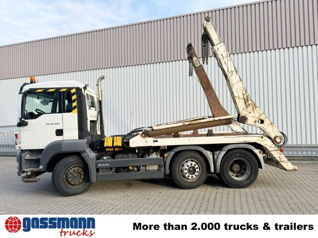 MAN TGS 26.400 6x2/4 BL mit Vorlauflenk-/liftachse, - 箕斗装载车:图5 MAN TGS 26.400 6x2/4 BL mit Vorlauflenk-/liftachse, - 箕斗装载车:图5