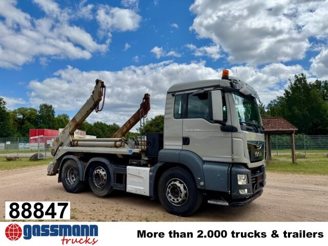 MAN TGS 26.420 6X2/4 BL, Lenk-/Liftachse, - 箕斗装载车:图1 MAN TGS 26.420 6X2/4 BL, Lenk-/Liftachse, - 箕斗装载车:图1