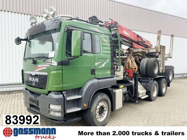 MAN TGS 26.480 6x4 BB, Intarder, Kran Epsilon - 木材运输车, 起重车:图1 MAN TGS 26.480 6x4 BB, Intarder, Kran Epsilon - 木材运输车, 起重车:图1