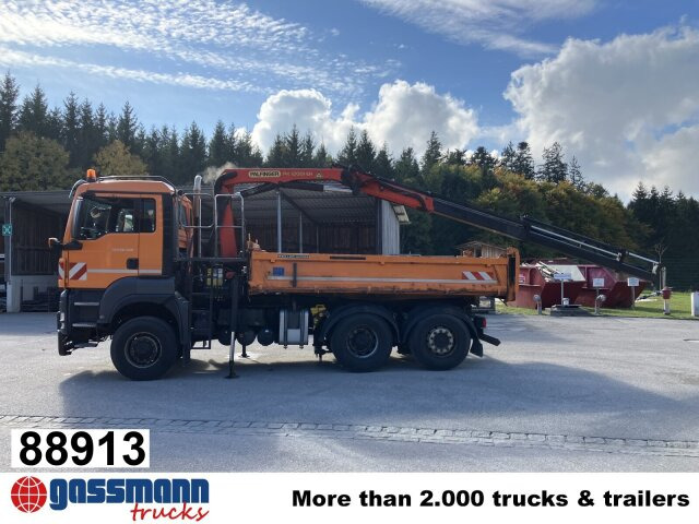 MAN TGS 28.400 6X4-4 BL, Lenk-/Lift, - 翻斗车, 起重车:图1 MAN TGS 28.400 6X4-4 BL, Lenk-/Lift, - 翻斗车, 起重车:图1