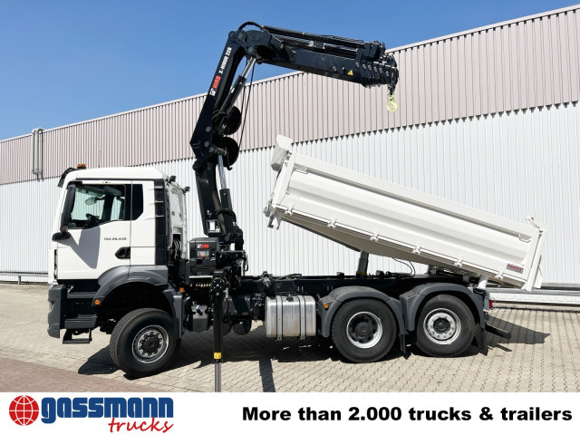 MAN TGS 28.430 6x4-4 BL CH, Lenk-/Liftachse, Kran - 翻斗车, 起重车:图5 MAN TGS 28.430 6x4-4 BL CH, Lenk-/Liftachse, Kran - 翻斗车, 起重车:图5