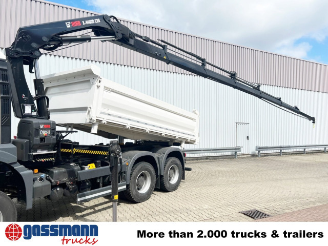 MAN TGS 33.430 6x6 BB CH mit Kran Hiab X-HiDuo 228 - 翻斗车, 起重车:图2 MAN TGS 33.430 6x6 BB CH mit Kran Hiab X-HiDuo 228 - 翻斗车, 起重车:图2