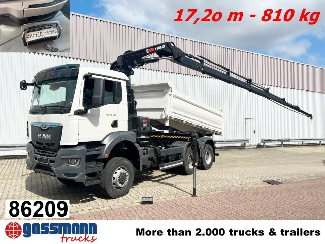 MAN TGS 33.430 6x6 BB CH mit Kran Hiab X-HiDuo 228 - 吊钩升降车, 起重车:图1 MAN TGS 33.430 6x6 BB CH mit Kran Hiab X-HiDuo 228 - 吊钩升降车, 起重车:图1