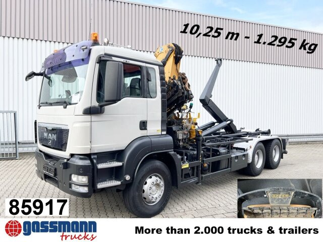 MAN TGS 33.440 6X4 BL mit Kran Effer 165-3S, Funk - 吊钩升降车, 起重车:图1 MAN TGS 33.440 6X4 BL mit Kran Effer 165-3S, Funk - 吊钩升降车, 起重车:图1