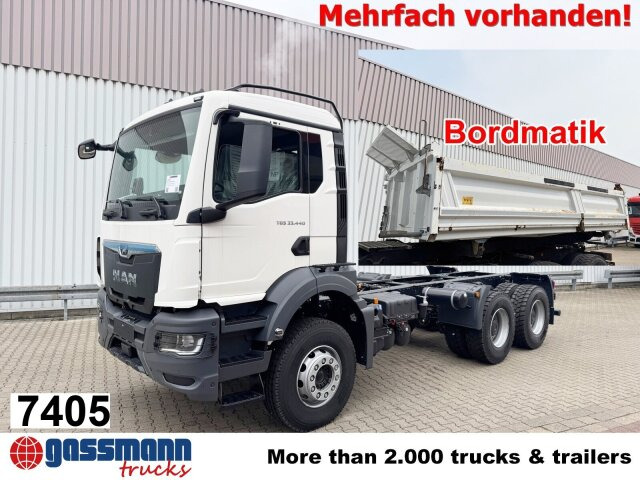 MAN TGS 33.440 6x4 BB, Bordmatik, mehrfach - 翻斗车:图1 MAN TGS 33.440 6x4 BB, Bordmatik, mehrfach - 翻斗车:图1