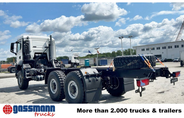 MAN TGS 33.440 6x6 BB CH, Euro2, Einzelbereifung - 驾驶室底盘卡车:图4 MAN TGS 33.440 6x6 BB CH, Euro2, Einzelbereifung - 驾驶室底盘卡车:图4