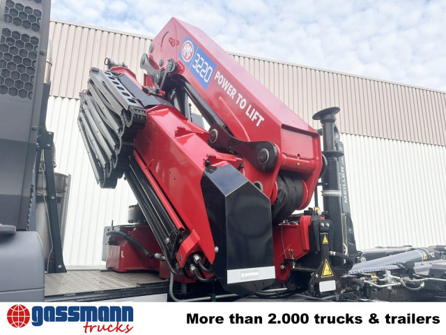 MAN TGS 35.480 8X4 BL, Intarder, Kran HMF 3220-K6, - 吊钩升降车, 起重车:图3 MAN TGS 35.480 8X4 BL, Intarder, Kran HMF 3220-K6, - 吊钩升降车, 起重车:图3