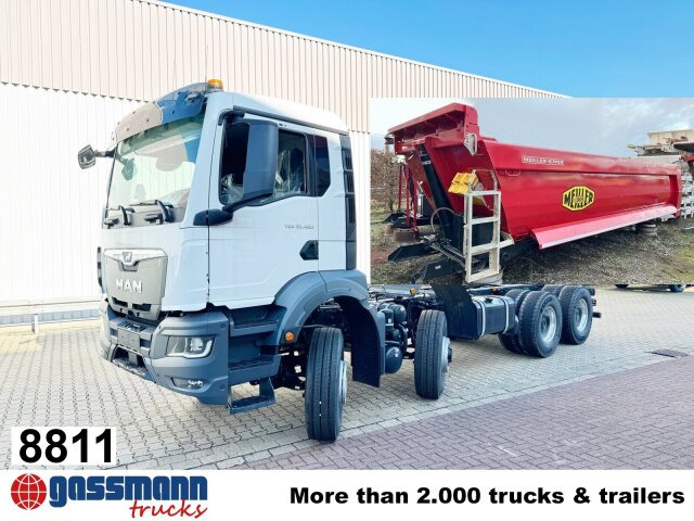 MAN TGS 35.480 8x6H BL CH, HydroDrive, Navi, Meiller - 自卸车:图1 MAN TGS 35.480 8x6H BL CH, HydroDrive, Navi, Meiller - 自卸车:图1