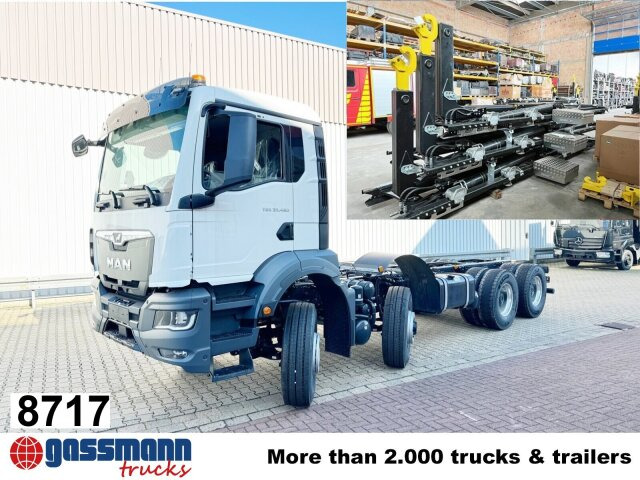 MAN TGS 35.480 8x6H BL CH, HydroDrive, Navi, - 吊钩升降车:图1 MAN TGS 35.480 8x6H BL CH, HydroDrive, Navi, - 吊钩升降车:图1