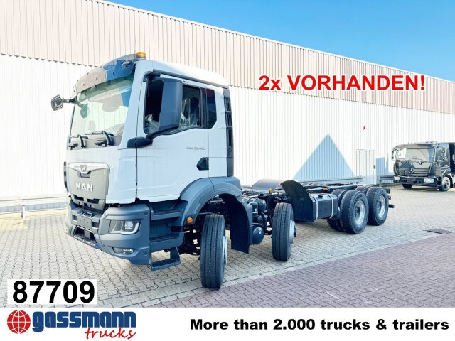 MAN TGS 35.480 8x6H BL CH, HydroDrive, Navi, - 驾驶室底盘卡车:图1 MAN TGS 35.480 8x6H BL CH, HydroDrive, Navi, - 驾驶室底盘卡车:图1