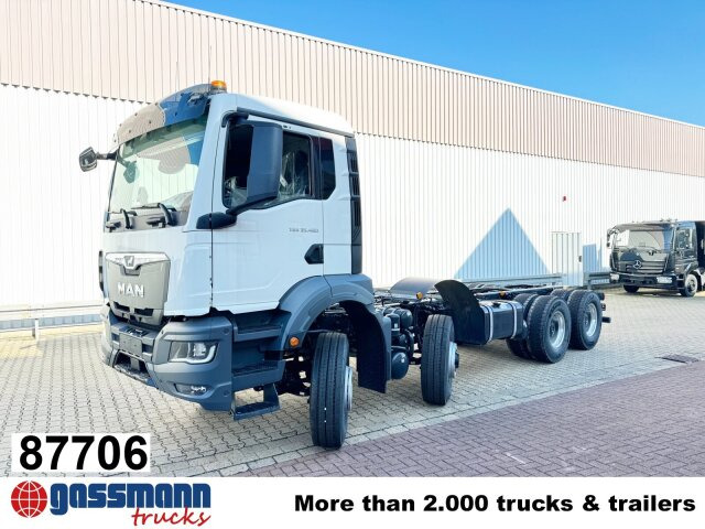 MAN TGS 35.480 8x6H BL CH, HydroDrive, Navi, - 驾驶室底盘卡车:图1 MAN TGS 35.480 8x6H BL CH, HydroDrive, Navi, - 驾驶室底盘卡车:图1