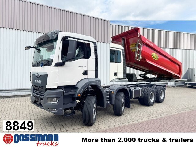 MAN TGS 35.480 8x8 BB CH, Meiller Stahlmulde 18m³ - 自卸车:图1 MAN TGS 35.480 8x8 BB CH, Meiller Stahlmulde 18m³ - 自卸车:图1