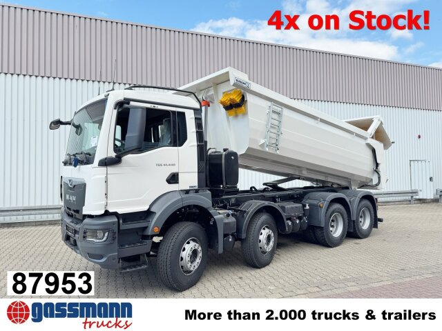 MAN TGS 41.440/480 8x4 BB, Mulde ca. 16m³ mit - 驾驶室底盘卡车:图1 MAN TGS 41.440/480 8x4 BB, Mulde ca. 16m³ mit - 驾驶室底盘卡车:图1