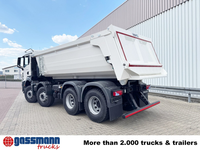 新的 驾驶室底盘卡车 MAN TGS 41.440/480 8x4 BB, Mulde ca. 16m³ mit：图13