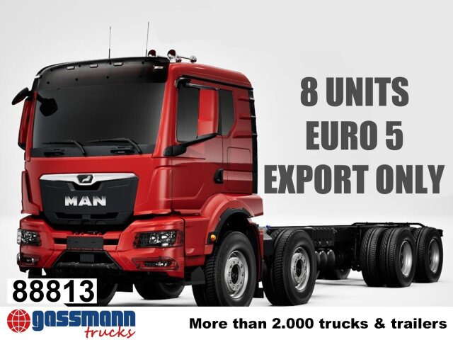 MAN TGS 41.480 8x4 BB CH, MEHRFACH VORHANDEN! - 驾驶室底盘卡车:图1 MAN TGS 41.480 8x4 BB CH, MEHRFACH VORHANDEN! - 驾驶室底盘卡车:图1