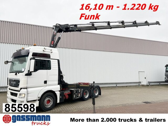 MAN TGX 26.480 6x4 BLS mit Kran Hiab 288E-6 Hipro, - 牵引车:图1 MAN TGX 26.480 6x4 BLS mit Kran Hiab 288E-6 Hipro, - 牵引车:图1