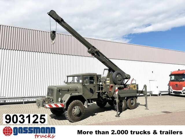 Magirus Deutz Jupiter 178D15A 6X6, Bundeswehr-Kran,Wilhag - 道路清扫机:图1 Magirus Deutz Jupiter 178D15A 6X6, Bundeswehr-Kran,Wilhag - 道路清扫机:图1
