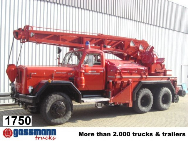 Magirus Deutz MAGIRUS URANUS 250D22 KW 16 Feuerwehr Kranwagen - 消防车, 起重车:图1 Magirus Deutz MAGIRUS URANUS 250D22 KW 16 Feuerwehr Kranwagen - 消防车, 起重车:图1