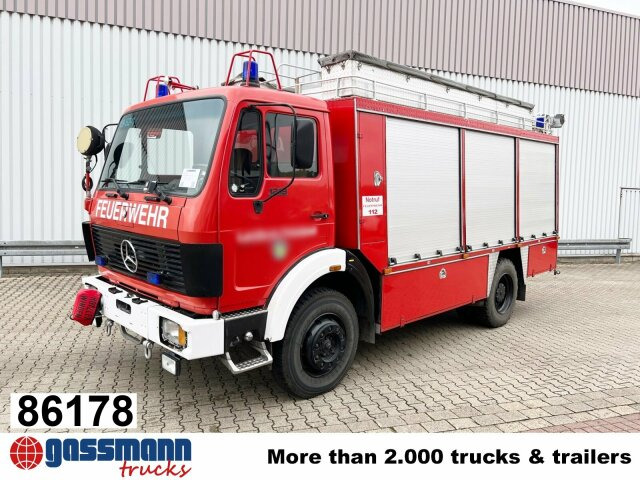 Mercedes-Benz 1219 AF 4x4, Rüstwagen, Seilwinde, - 消防车:图1 Mercedes-Benz 1219 AF 4x4, Rüstwagen, Seilwinde, - 消防车:图1