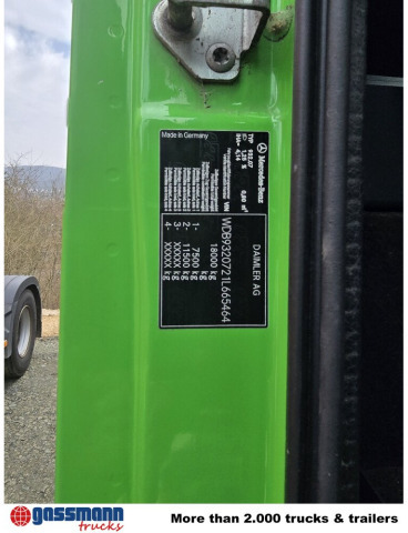 Mercedes-Benz Actros 2032 LA 4x4, Faun Variopress 310 ca. - 垃圾车:图5 Mercedes-Benz Actros 2032 LA 4x4, Faun Variopress 310 ca. - 垃圾车:图5