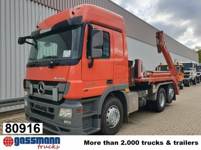 Mercedes-Benz Actros 2544 L 6x2, ADR, Retarder, Lenkachse - 箕斗装载车:图1 Mercedes-Benz Actros 2544 L 6x2, ADR, Retarder, Lenkachse - 箕斗装载车:图1