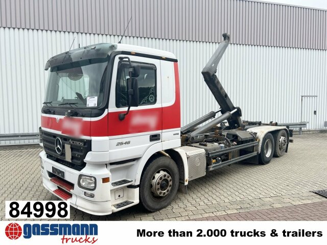 Mercedes-Benz Actros 2546 L 6x2/48, Lift-/Lenkachse, RK 20.70 - 吊钩升降车:图1 Mercedes-Benz Actros 2546 L 6x2/48, Lift-/Lenkachse, RK 20.70 - 吊钩升降车:图1