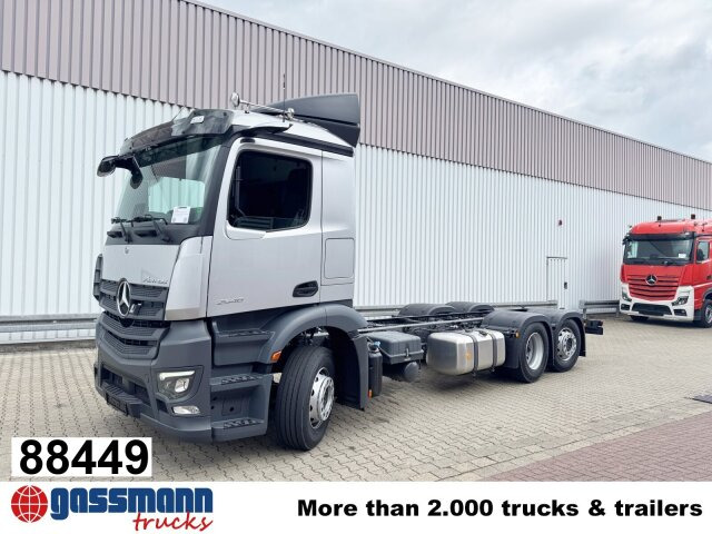 Mercedes-Benz Actros 2546 L 6x2, Retarder, Lenk-/Lift, LED, - 驾驶室底盘卡车:图1 Mercedes-Benz Actros 2546 L 6x2, Retarder, Lenk-/Lift, LED, - 驾驶室底盘卡车:图1