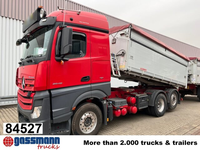 Mercedes-Benz Actros 2548 L 6x2, Retarder, Liftachse, - 翻斗车:图1 Mercedes-Benz Actros 2548 L 6x2, Retarder, Liftachse, - 翻斗车:图1