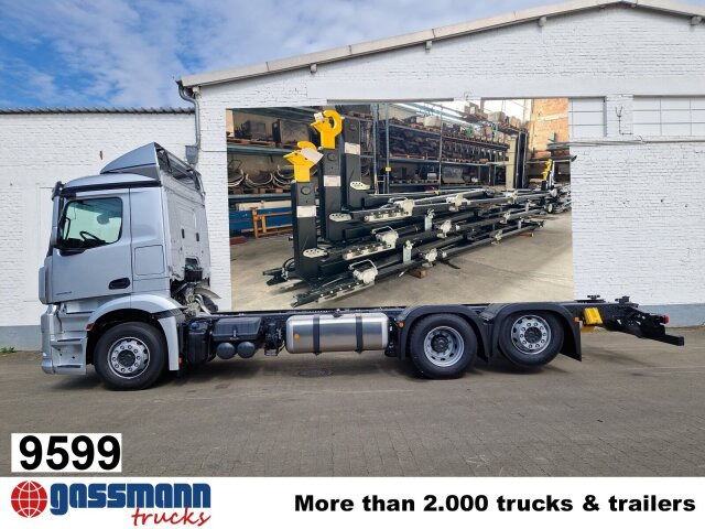 Mercedes-Benz Actros 2553 LL 6x2/46, Retarder, Liftachse, - 吊钩升降车:图1 Mercedes-Benz Actros 2553 LL 6x2/46, Retarder, Liftachse, - 吊钩升降车:图1