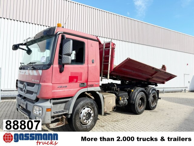 Mercedes-Benz Actros 2646 K 6x4, Retarder, Bordmatik - 翻斗车:图1 Mercedes-Benz Actros 2646 K 6x4, Retarder, Bordmatik - 翻斗车:图1