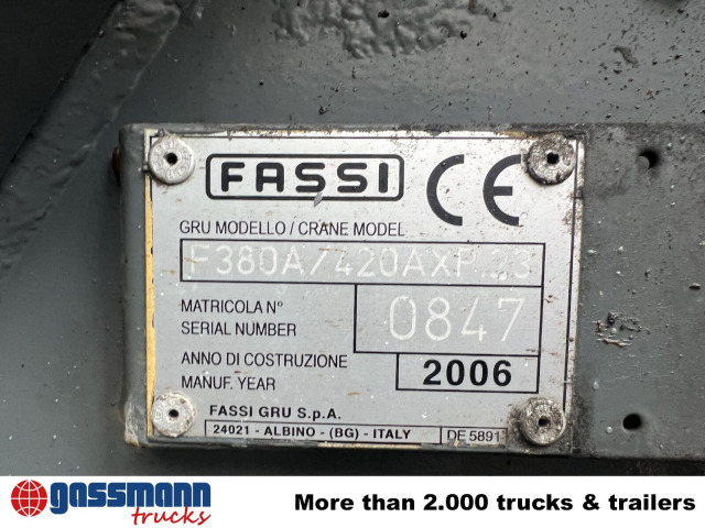 Mercedes-Benz Actros 3346 AK 6x6, 134t Anhängelast WSK, - 栏板式/ 平板卡车, 起重车:图5 Mercedes-Benz Actros 3346 AK 6x6, 134t Anhängelast WSK, - 栏板式/ 平板卡车, 起重车:图5