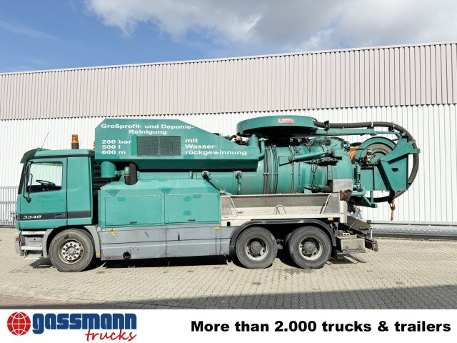 Mercedes-Benz Actros 3348 6x4, V8, Kroll Saug-/Spülwagen ca. - 道路清扫机:图5 Mercedes-Benz Actros 3348 6x4, V8, Kroll Saug-/Spülwagen ca. - 道路清扫机:图5