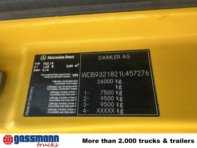 Mercedes-Benz Actros 3348 AK 6x6, Bordmatik links - 翻斗车:图4 Mercedes-Benz Actros 3348 AK 6x6, Bordmatik links - 翻斗车:图4