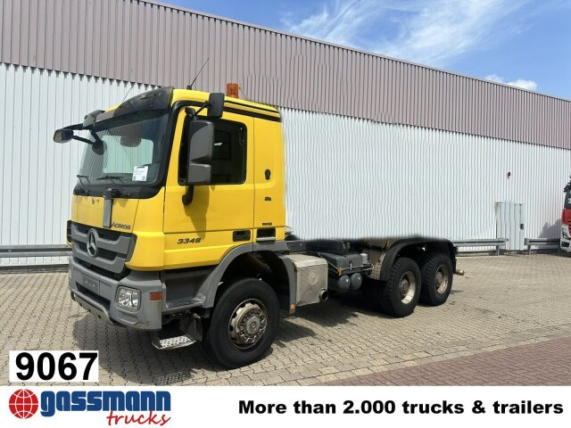 Mercedes-Benz Actros 3348 AK 6x6 - 驾驶室底盘卡车:图1 Mercedes-Benz Actros 3348 AK 6x6 - 驾驶室底盘卡车:图1