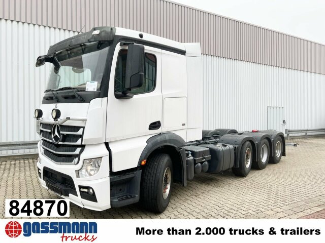 Mercedes-Benz Actros 3551 L 8x2/4, Vorlauflenkachse, - 驾驶室底盘卡车:图1 Mercedes-Benz Actros 3551 L 8x2/4, Vorlauflenkachse, - 驾驶室底盘卡车:图1