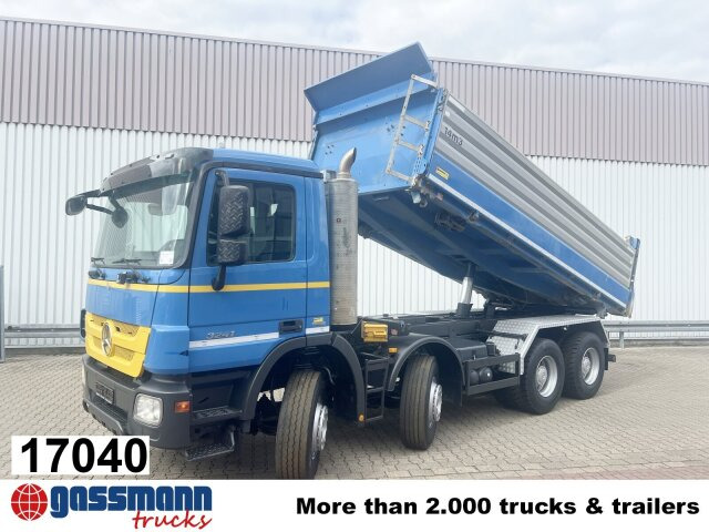Mercedes-Benz Actros MP 3, 3241/8x4, Alukipper Bordmatik, - 翻斗车:图1 Mercedes-Benz Actros MP 3, 3241/8x4, Alukipper Bordmatik, - 翻斗车:图1